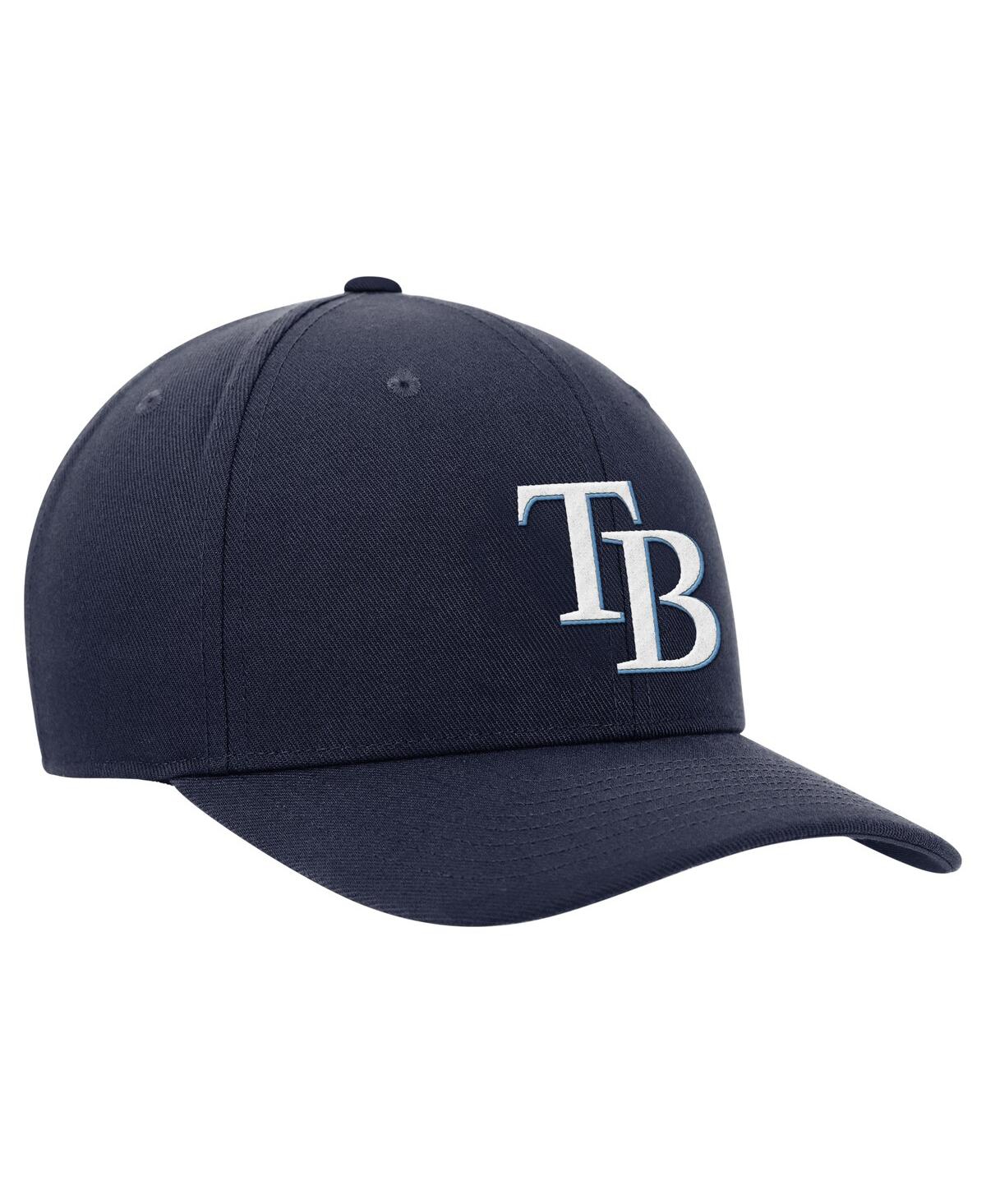 Nike Navy Tampa Bay Rays Performance Club Adjustable Hat In Blue