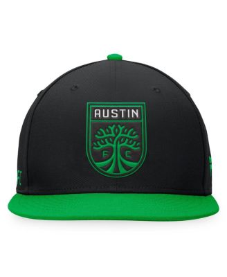 Men's Black/Green Austin FC Downtown Snapback Hat