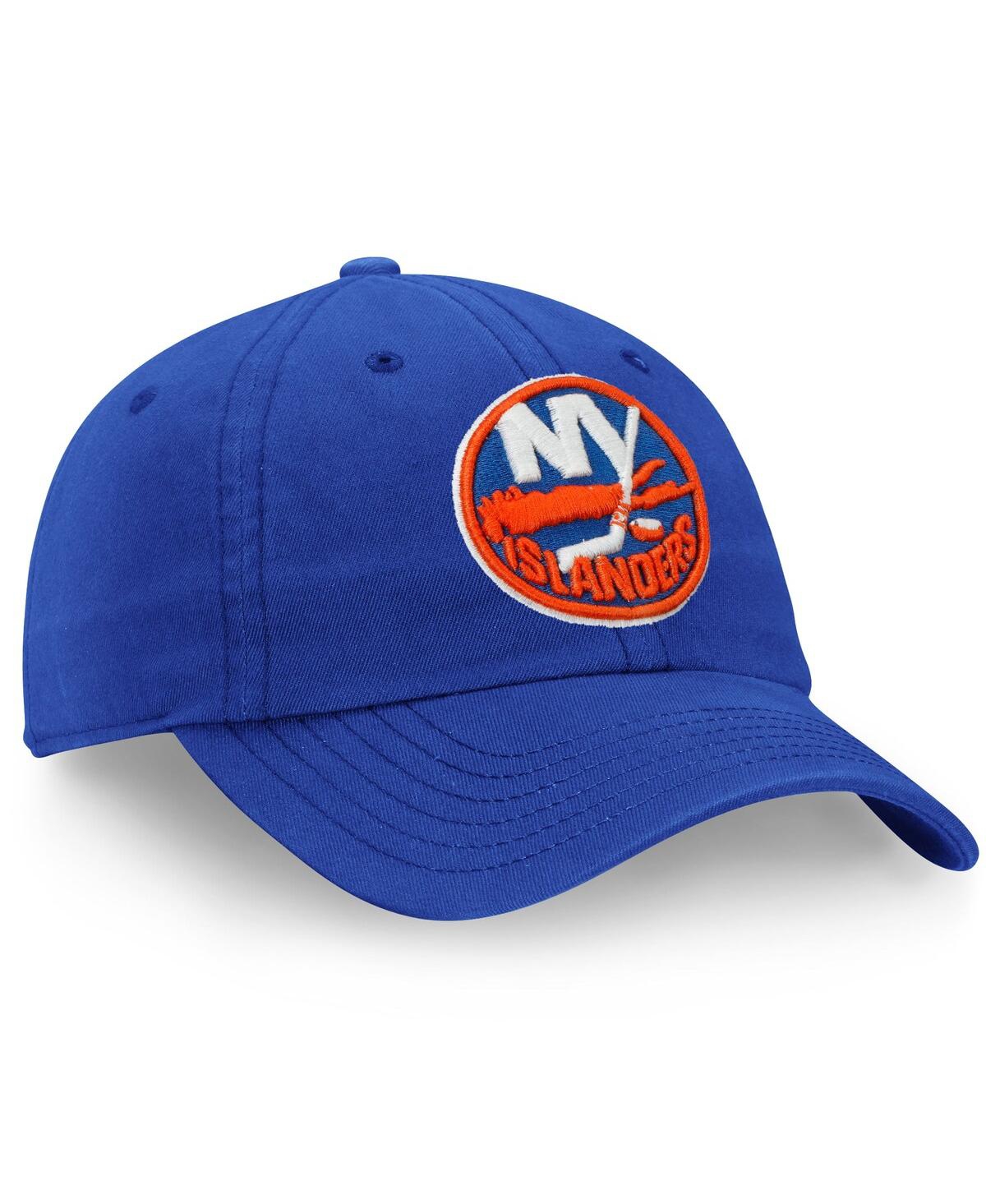 Fanatics Men's Royal New York Islanders Core Primary Logo Adjustable Hat In Royal