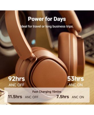 Active Noise Cancelling Headphones, 92H Playtime Fast Charging