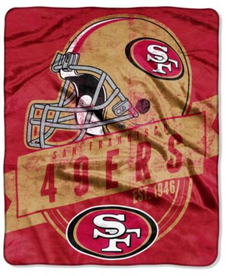 Northwest Company - San Francisco 49ers Micro Raschel 12th Man Throw Blanket
