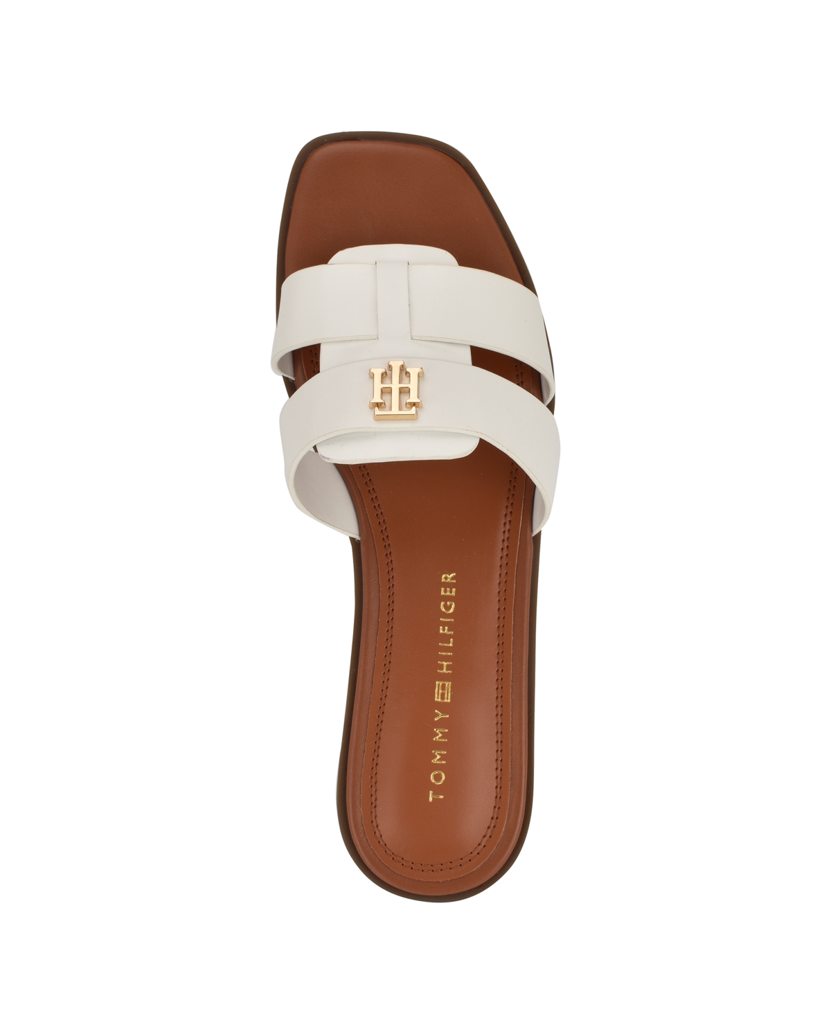 Tommy Hilfiger Pixee Slide Sandal In White