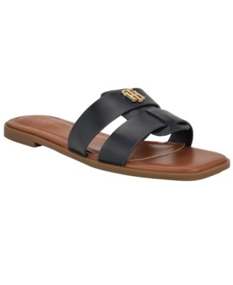   ☆ Pixee フラット スライド サンダル Tommy Hilfiger Women's Pixee Flat Slide Sandals - Macy's
