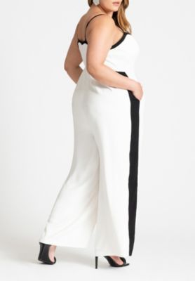 Women's Jumpsuit W Contrast Details