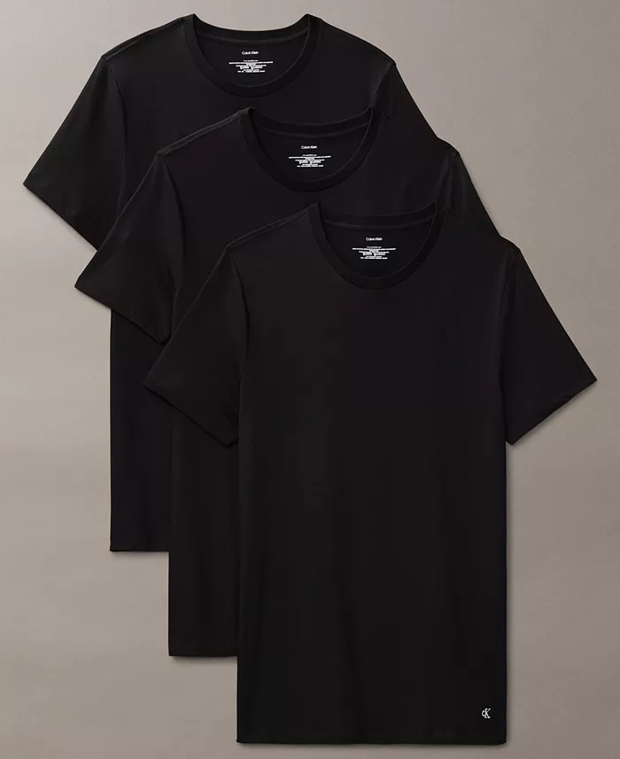 Men's Cotton Classics Crewneck T-Shirt, 3-Pack