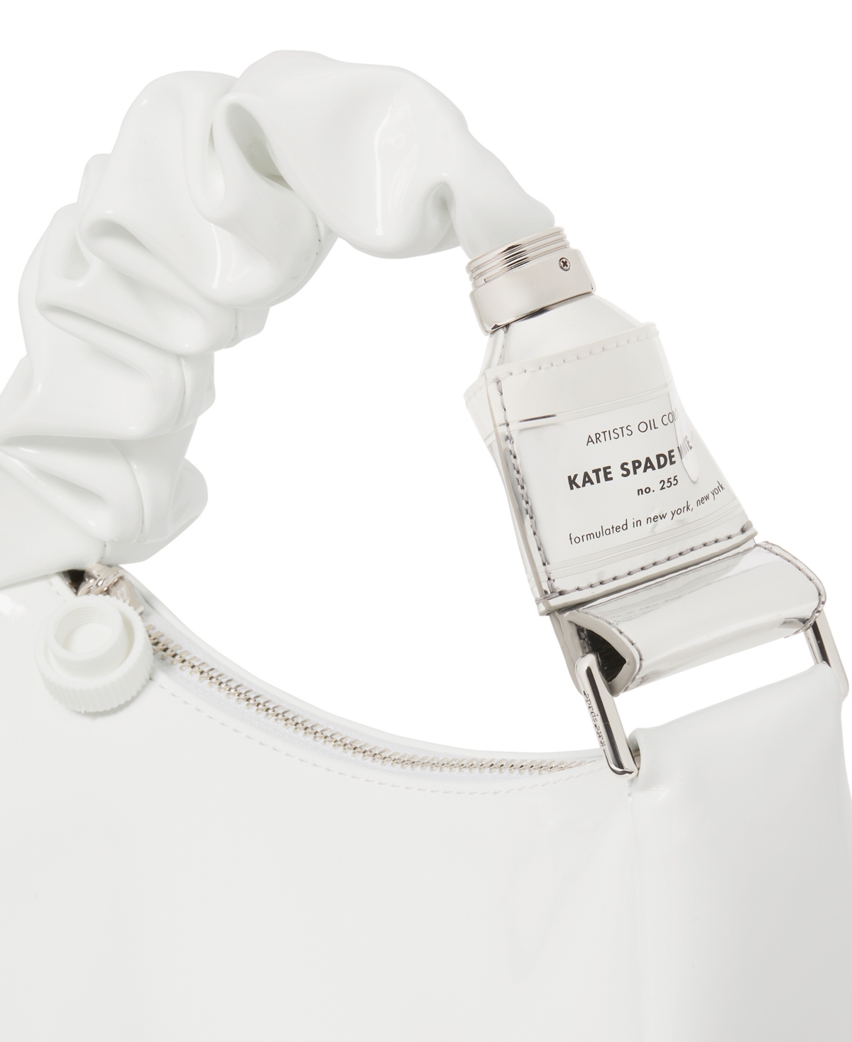 Kate Spade Squeeze Small Satchel Bag In True White