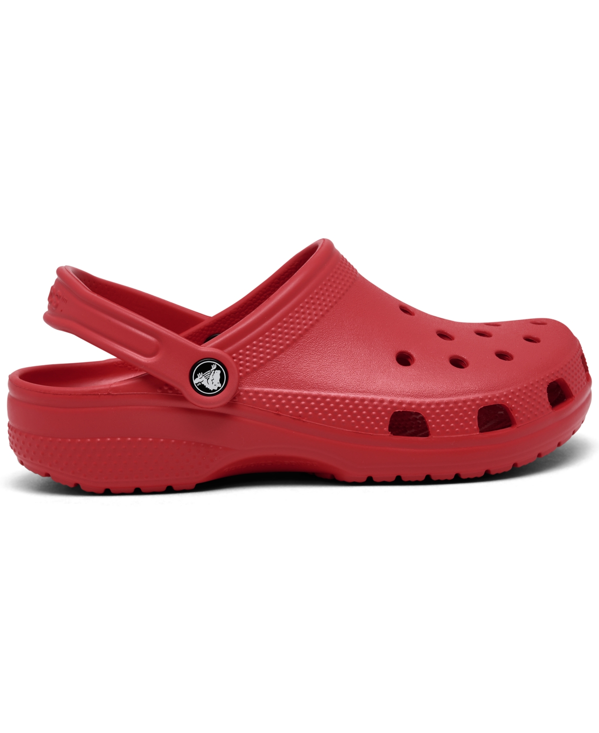Crocs Big Kids Classic Clog Sandals From Finish Line In Varsity Red