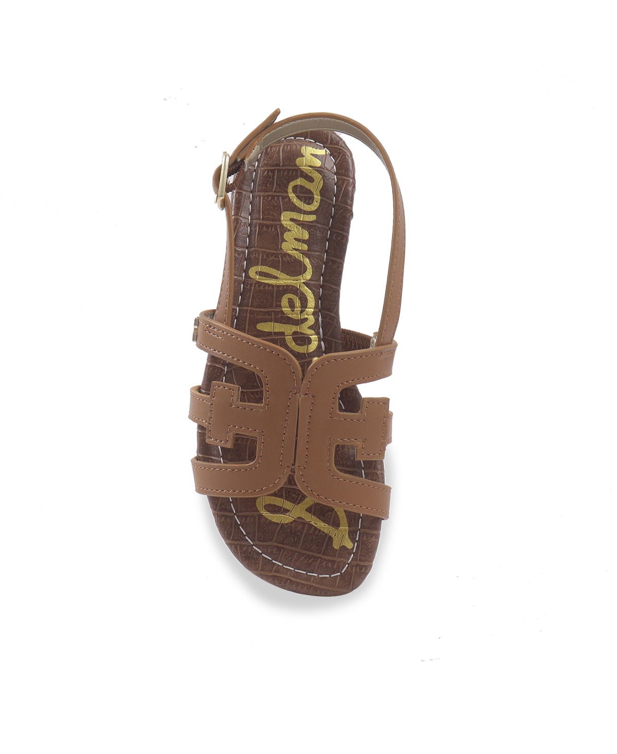 Sam Edelman Little And Big Girls Bella Slingback Sandal In Cognac