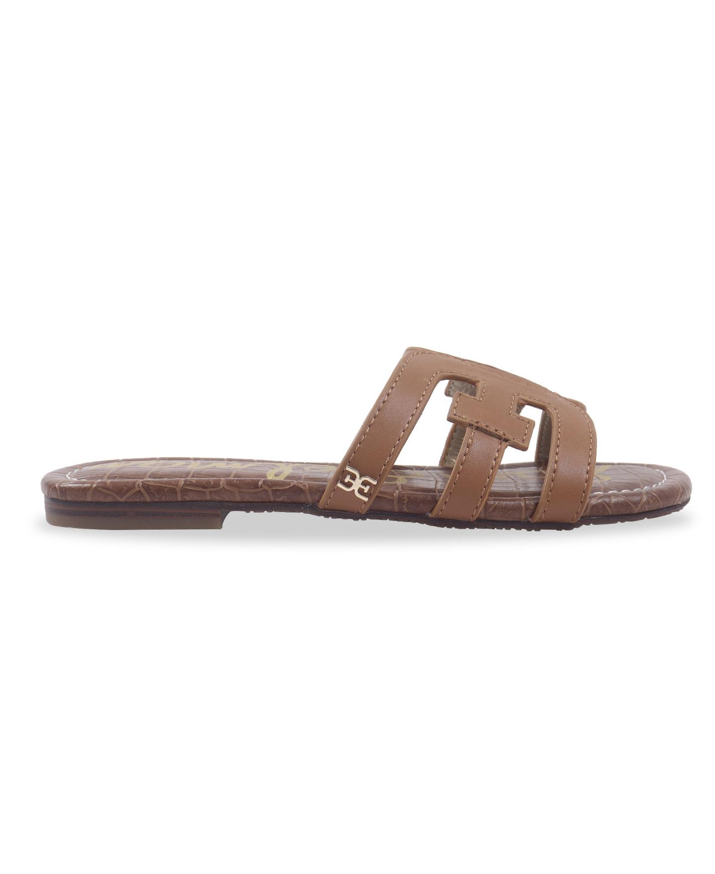 Сандалии Sam Edelman Bella Bay Flat Sandals для девочек, цвет: Коньячный — фото 2