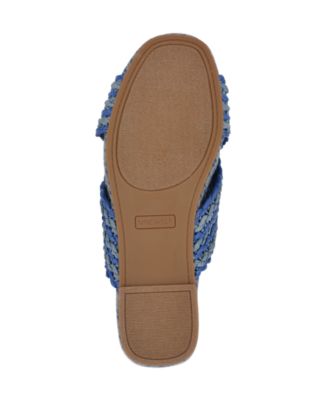 Women's Animay Woven Slip-On Flat Sandals