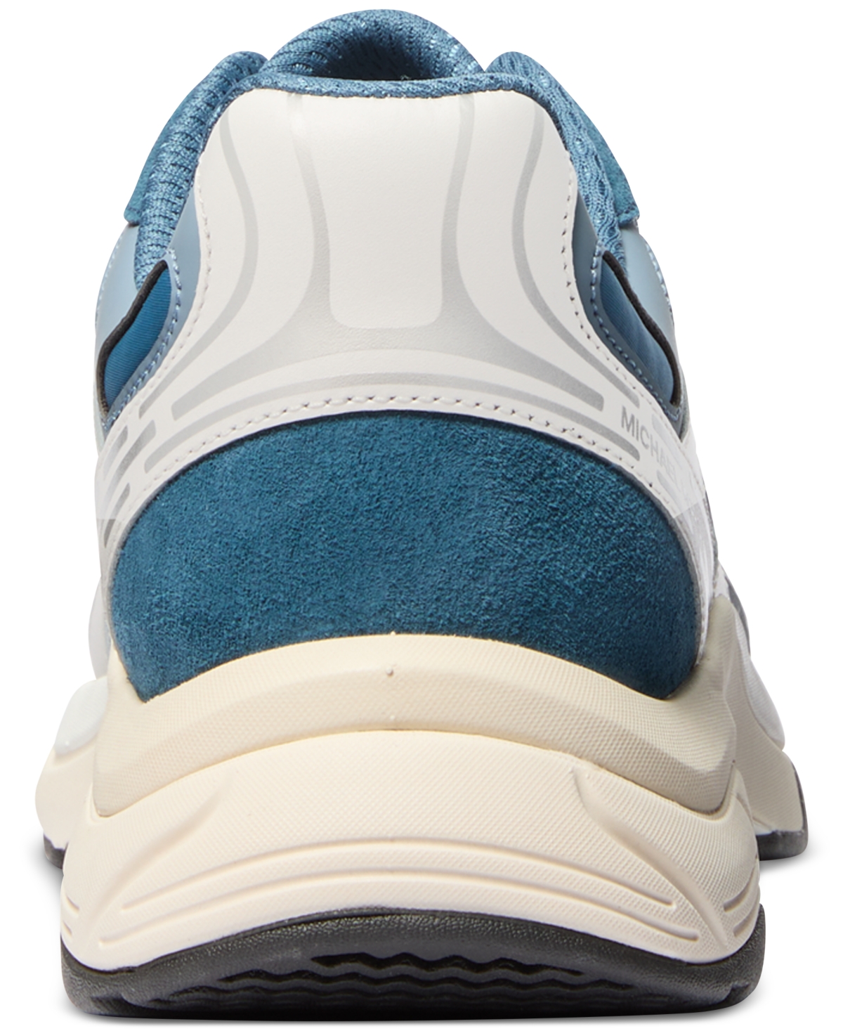 Michael Kors Men's Leo Lace-up Running Sneakers In Dark Chambray