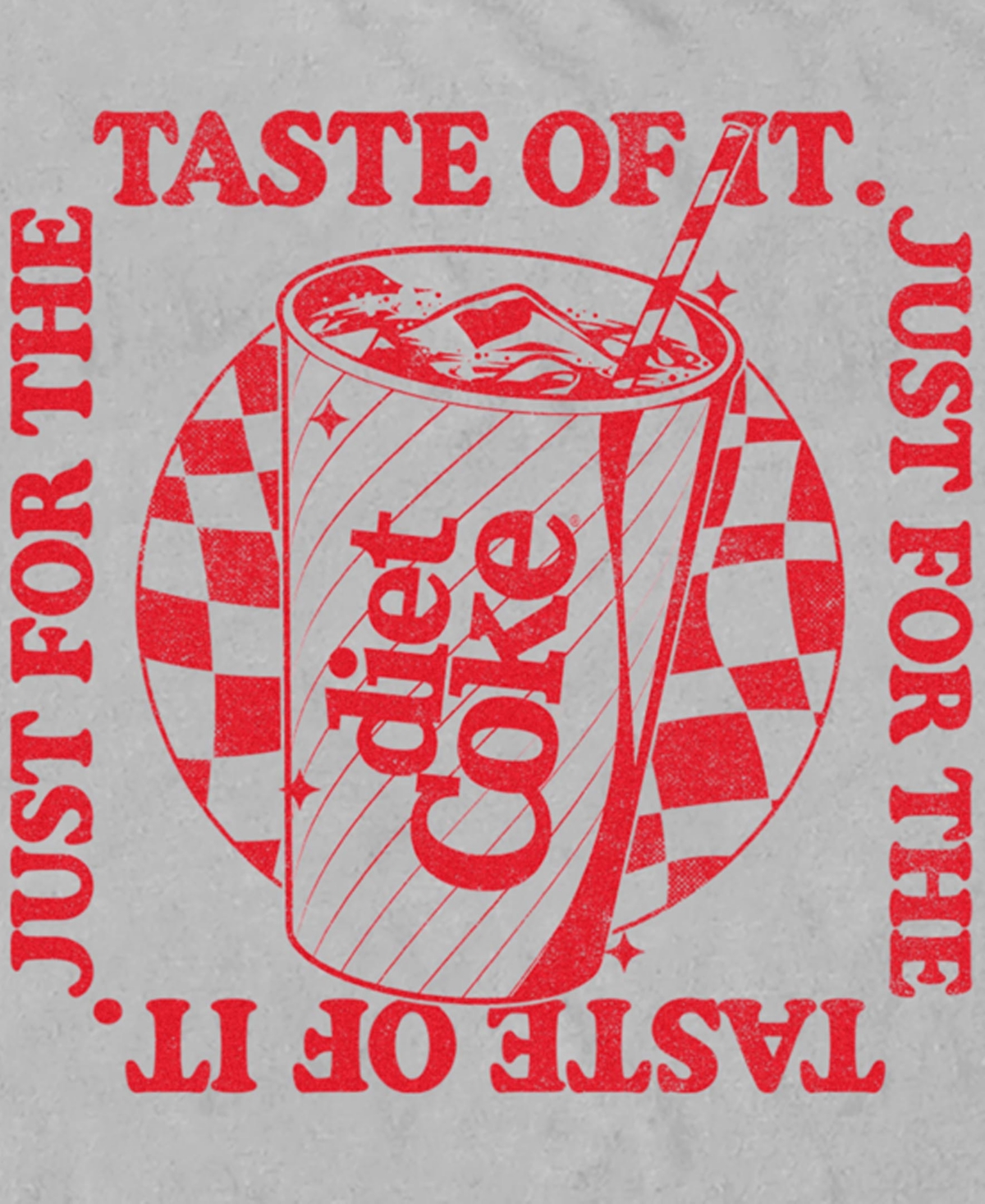 Coca-cola Men's Retro Diet Coke Short Sleeve T-shirt In Silver