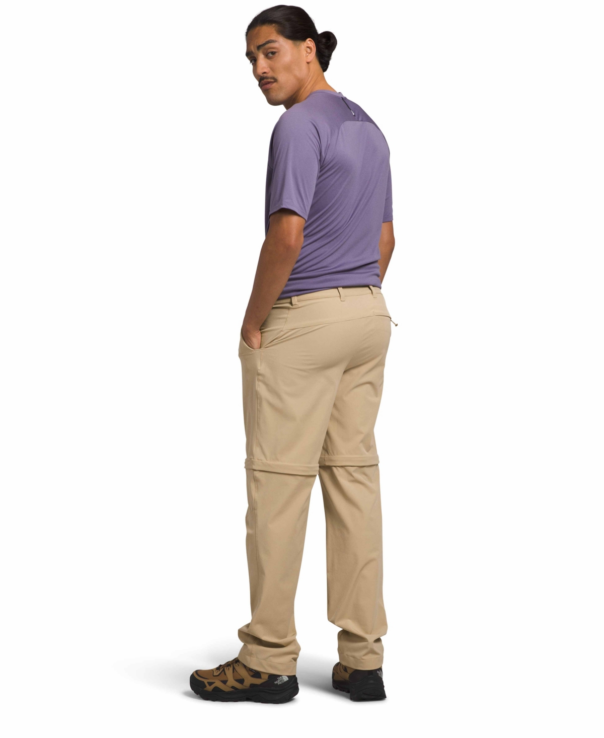 The North Face Men's Paramount Convertible Pants In Khaki Stone