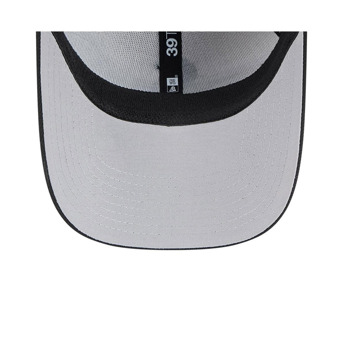 New Era Men's Gray/black Chicago White Sox 2025 Spring Training 39thirty Flex Hat In Gray,black