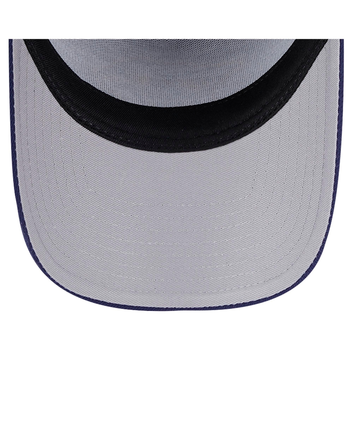 New Era Men's Navy Nashville Predators Core A-frame 9forty Adjustable Hat In Navy
