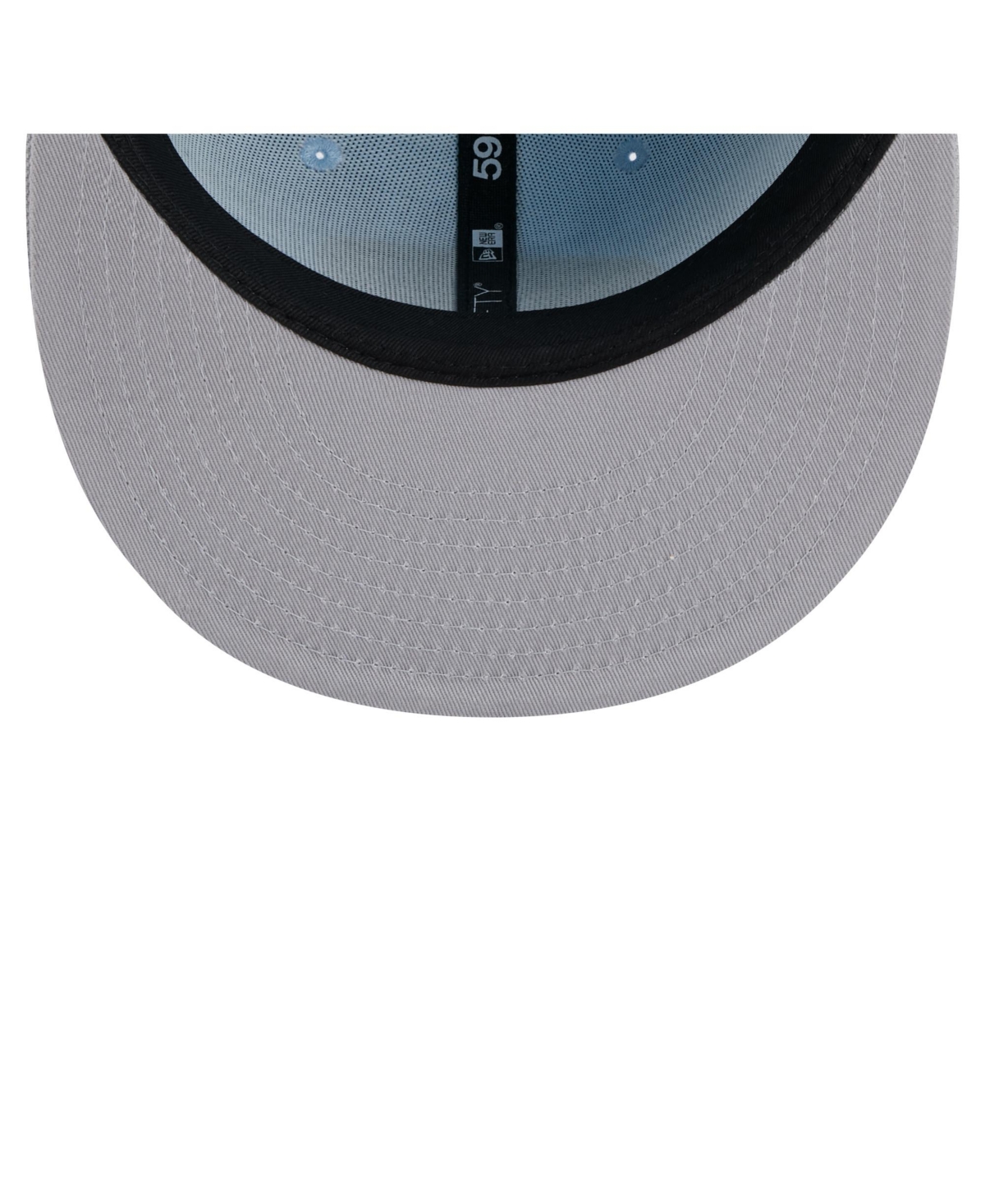 New Era Men's Light Blue/gray Colorado Avalanche Color Pack Two-tone 59fifty Fitted Hat In Light Blue