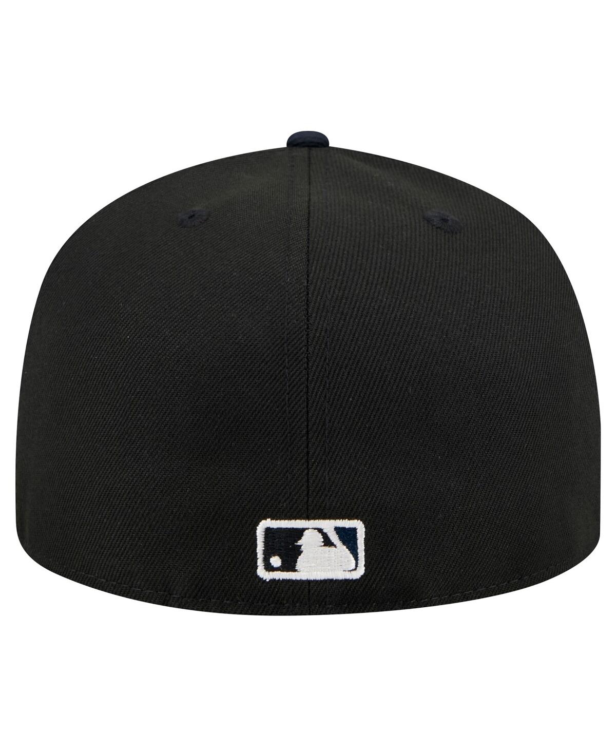 Shop New Era Men's Black Boston Red Sox Shadow Stitch 59fifty Fitted Hat