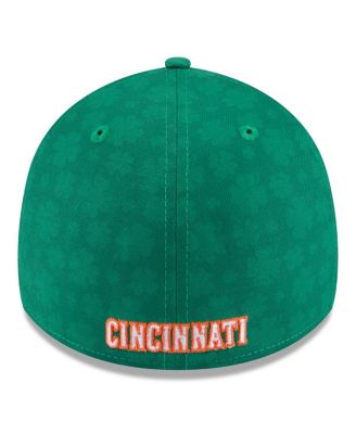 Men's Kelly Green Cincinnati Reds St. Patrick's Day 39THIRTY Flex Hat