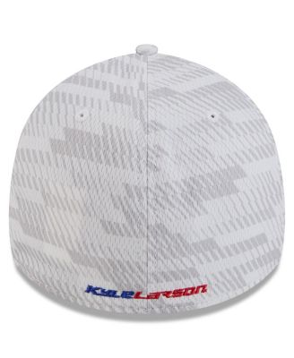 Men's White Kyle Larson 39THIRTY Graded Flex Hat