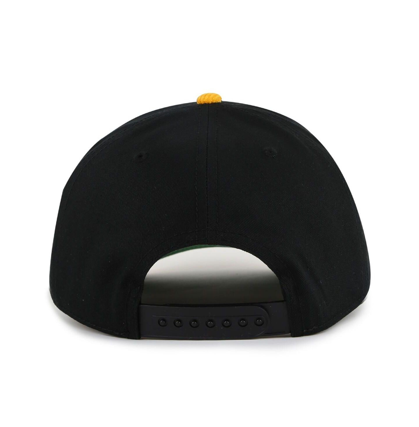 Мужская кепка American Needle Black/Gold Boston Bruins Burnett Adjustable Hat — фото 2