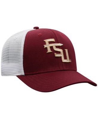Men's Garnet/White Florida State Seminoles Victory Baseline Trucker Adjustable Hat