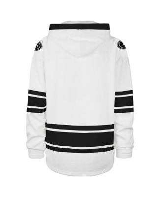 Men's White San Francisco 49ers After Image Superior Lacer with Hood Sweatshirt