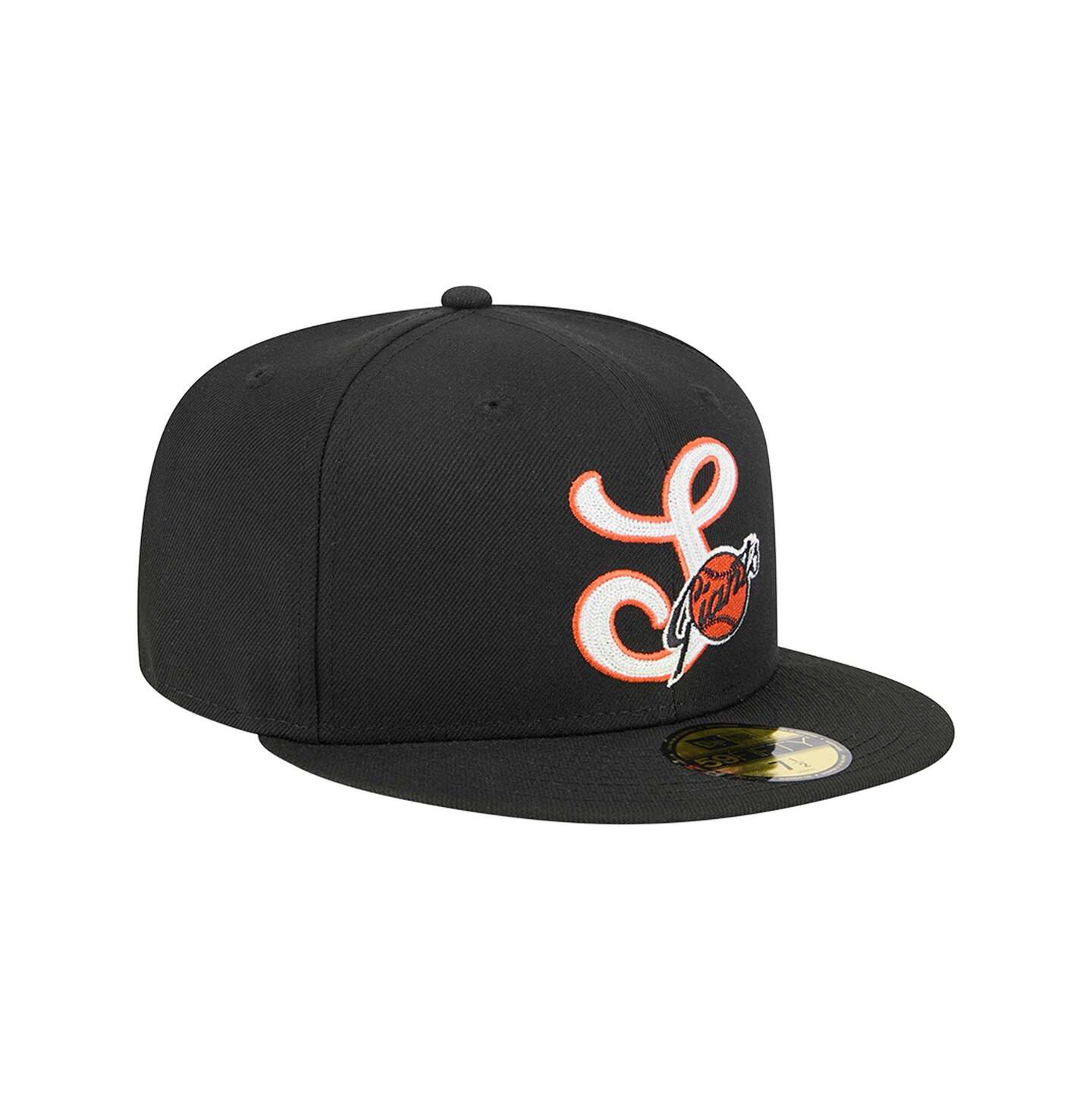 Мужские головные уборы New Era Black San Francisco Giants Duo Logo 2.0 59FIFTY Fitted Hat — фото 3