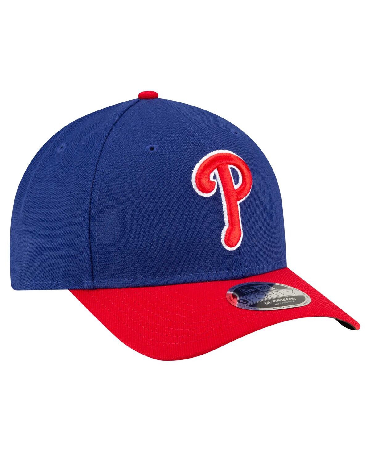 NEW ERA MEN'S ROYAL PHILADELPHIA PHILLIES PLAYER REPLICA 9FORTY ADJUSTABLE HAT 