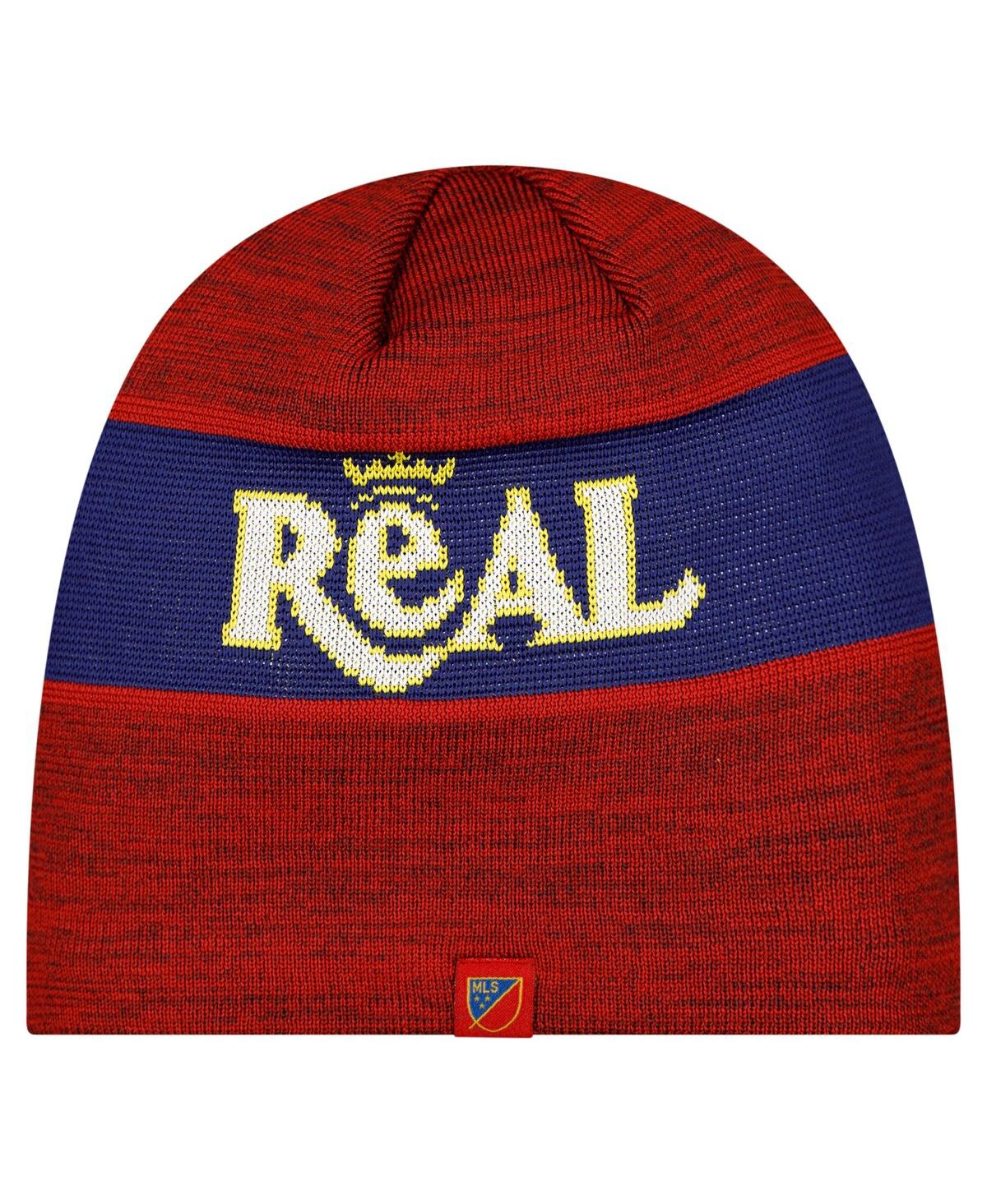 New Era Men's Red Real Salt Lake 2025 Kickoff Beanie Hat In Red