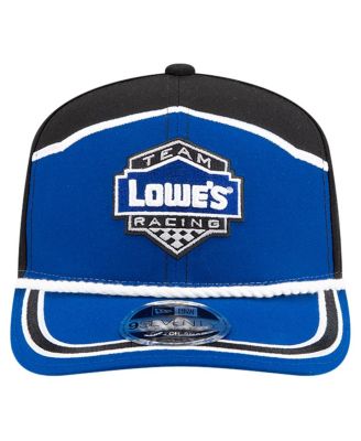 Men's Royal/Black Jimmie Johnson Lowe's 9SEVENTY Stretch-snap Hat
