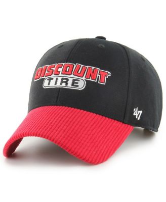 Men's Black Austin Cindric Discount Tire Triple Hit Corduroy Adjustable Hat