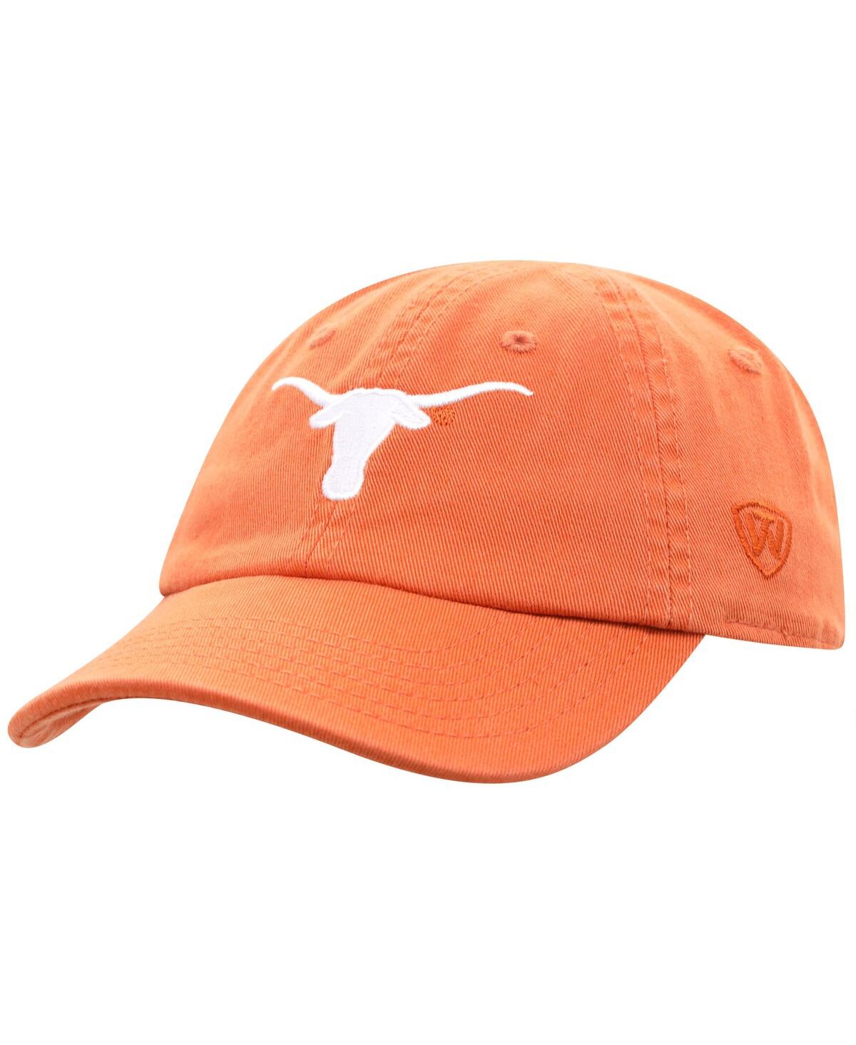 Top Of The World Baby Boys And Girls Texas Orange Texas Longhorns Mini Me Victory Flex Hat In Burnt Orange