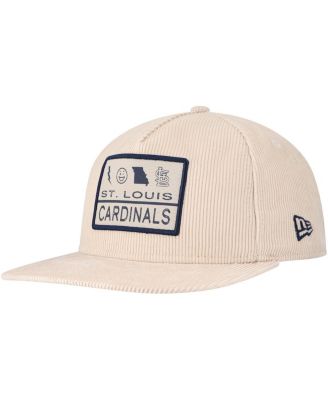 New Era - Men's Khaki St. Louis Cardinals Summer Essential Golfer Snapback Hat