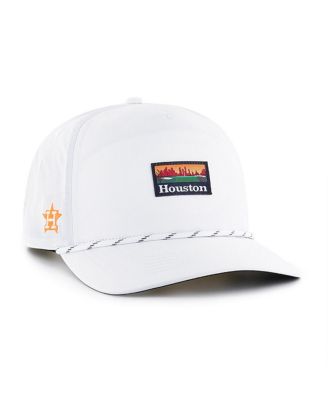 '47 Brand - Men's White Houston Astros Vacation Golf Hitch Adjustable Hat