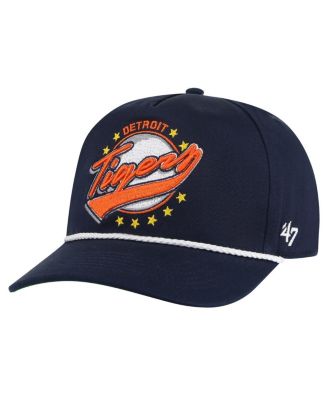 '47 Brand - Men's Navy Detroit Tigers Wax Pack Collection Premier Hitch Adjustable Hat