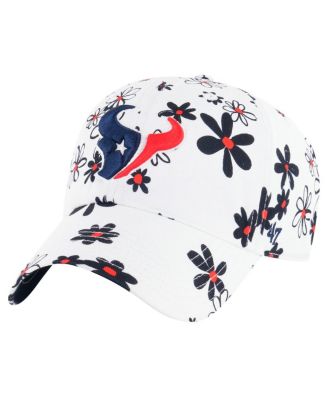 '47 Brand - 47 Brand Girls Toddler White Houston Texans Daisy Delight Clean Up Adjustable Hat