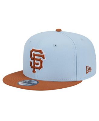 New Era - Men's Light Blue San Francisco Giants Spring Color Two-Tone 9FIFTY Snapback Hat