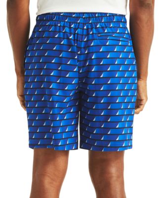 Men's Printed Drawstring Quick Dry 6" Swim Trunks