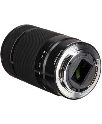 E 55-210mm f/4.5-6.3 OSS Lens for Sony E, Black