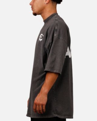 Men's Star Academy T-Shirt, S, Charcoal