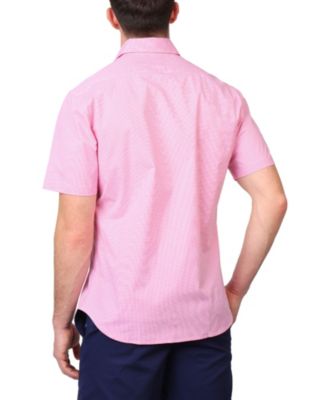 Men's Signature Micro Gingham Short Sleeve Shirt