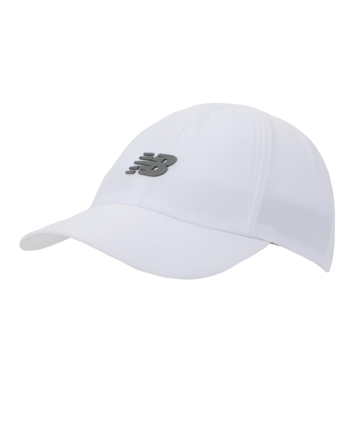 Men's Flying Logo White 6-Panel Performance Hat - White