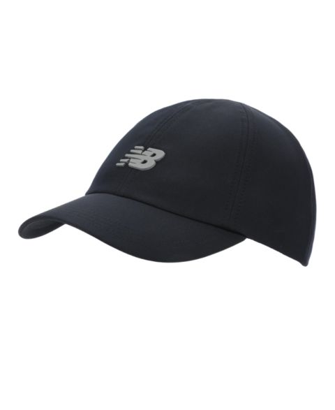 Мужской головной убор New Balance Flying Logo Black 6-Panel Performance Hat, цвет: Чёрный