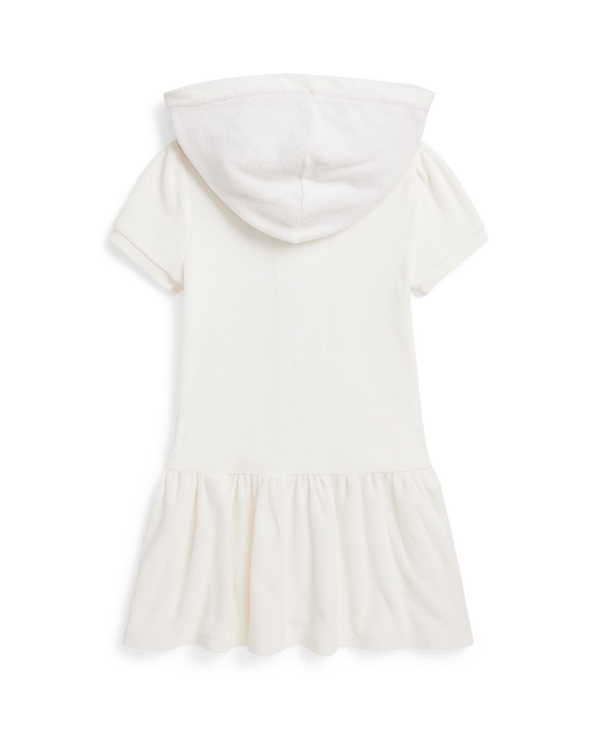 Polo Ralph Lauren Hooded Terry Cover-up In White