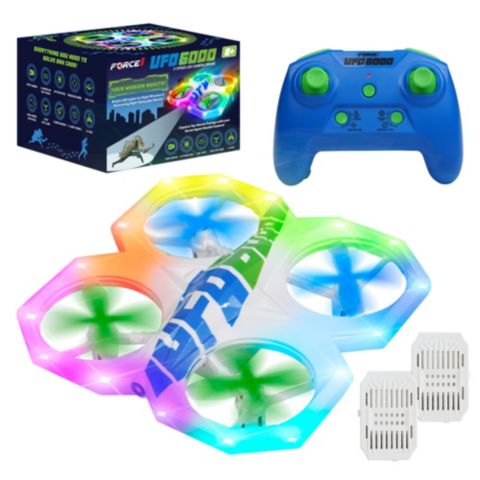 Детская игрушка Force1 UFO 6000 Multi-Color LED Stunt RC Drone with Camera