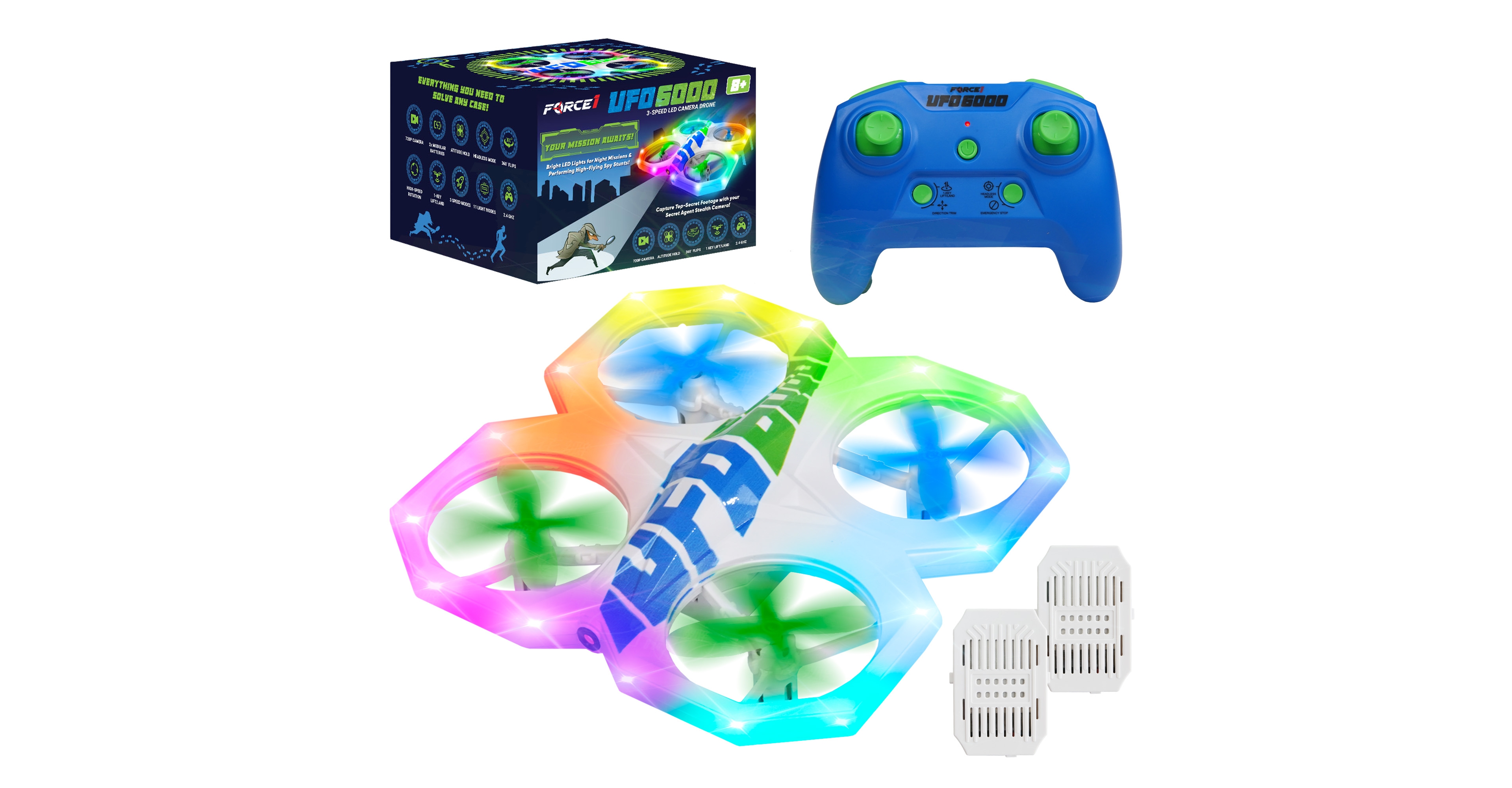 Force1 Ufo 6000 Mini Rc Stunt Aerial Drone
