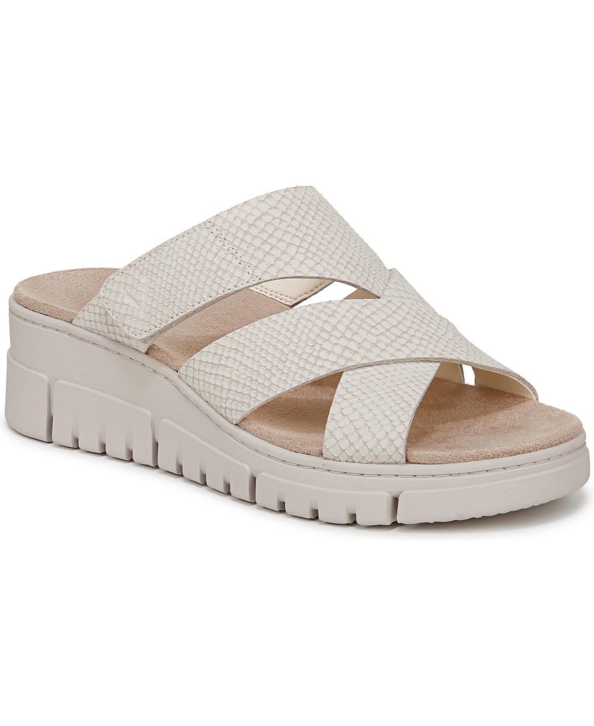 Womens Uptown Sunset Slide Sandals - Cinder rose multi
