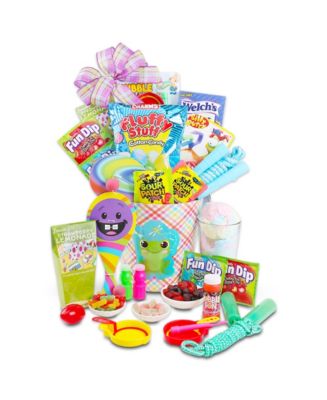 Alder Creek Gift Baskets Outdoor Candy and Treats Gift Basket Set, 12 ...