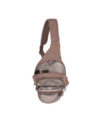 Securtex Anti-Theft Multi Zip Sling Bag
