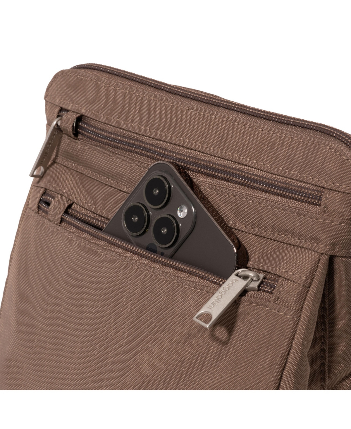 Baggallini Securtex Anti-theft Crossbody Bag In Portobello